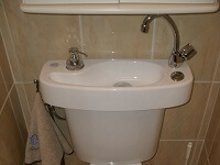 Lave-mains pour toilettes WiCi Concept - Madame G (83) - 1 sur 2